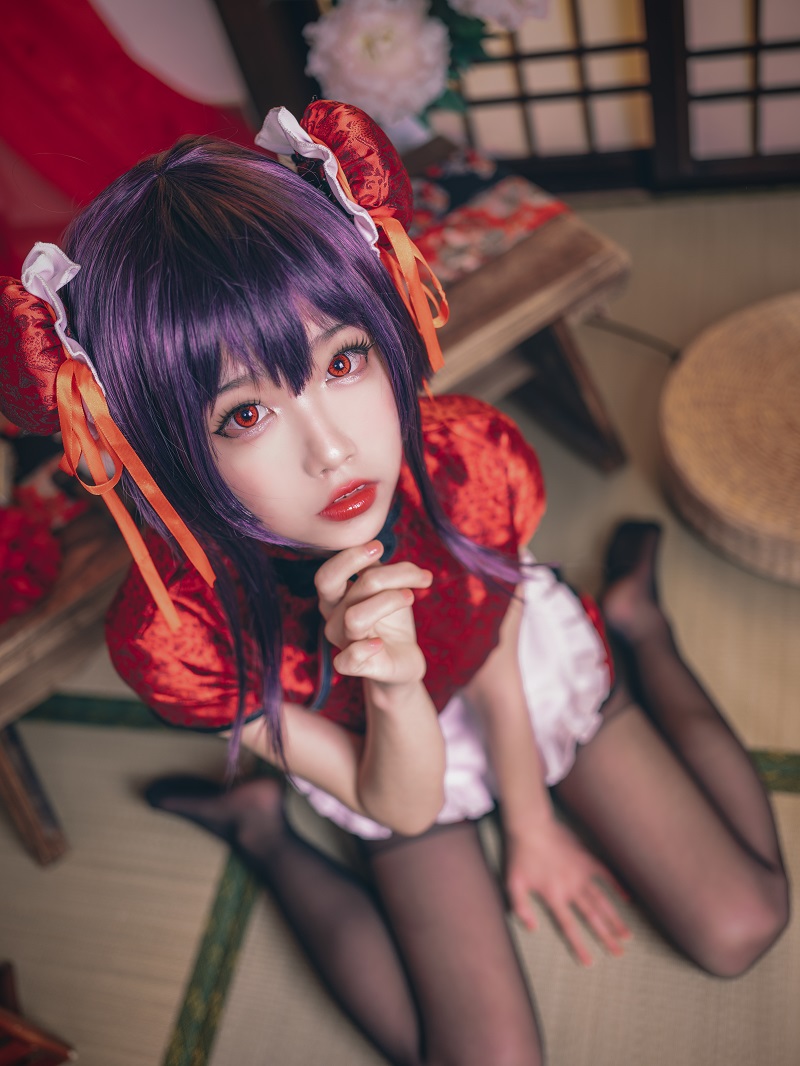 水淼 霞之丘诗羽 旗袍 [29P]