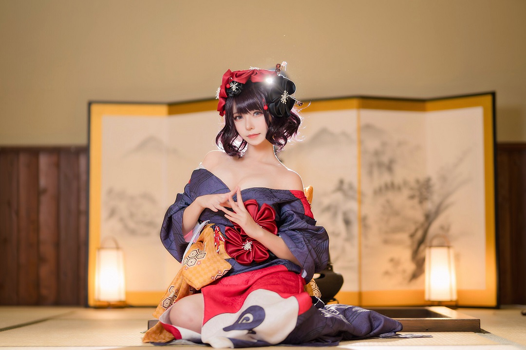 菌烨TAKO cosplay 葛饰北斋 【18P】