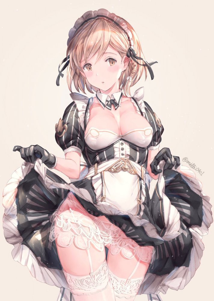 动漫壁纸：可爱的女仆动漫美女 40P