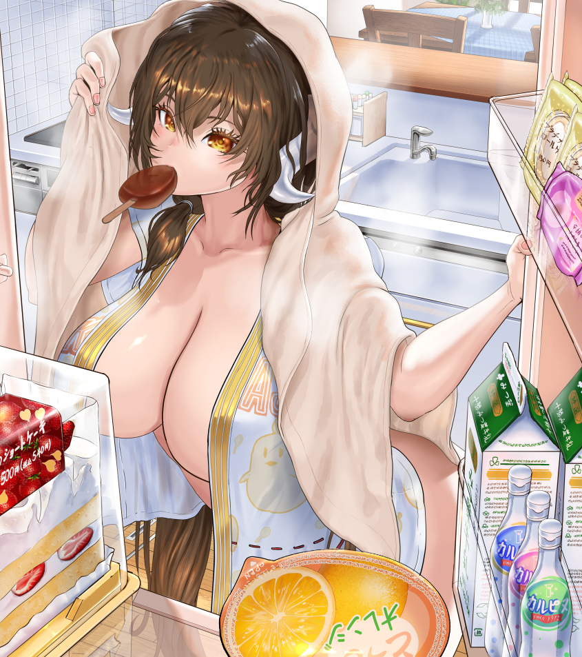 动漫少女：吃棒冰的美少女 43P