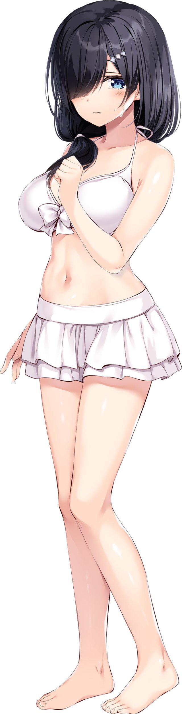 二次元图片：青春活泼的动漫少女