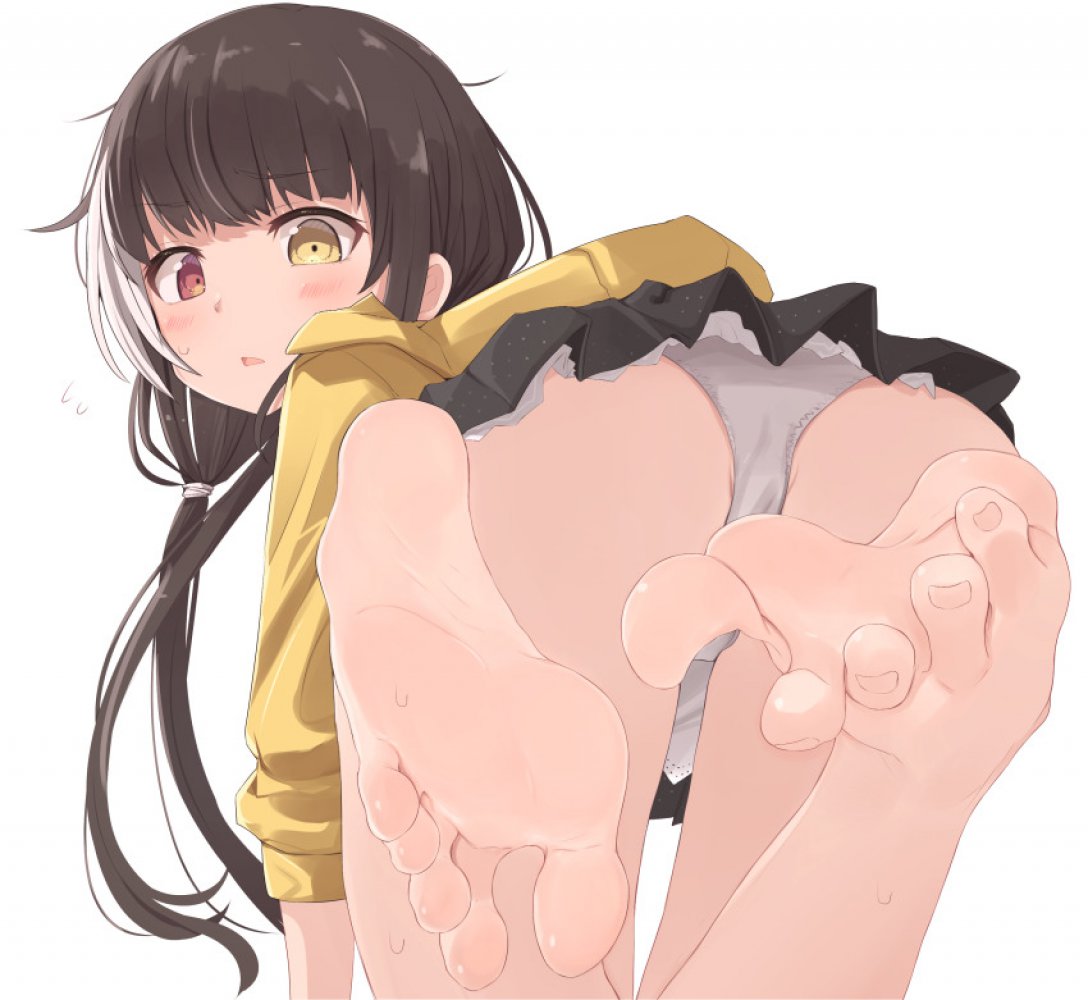 动漫足控：好看的美足动漫美女