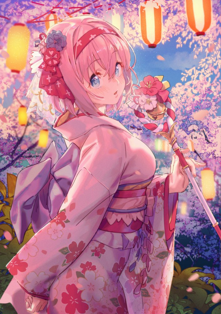 【二次元】和服美少女图片2