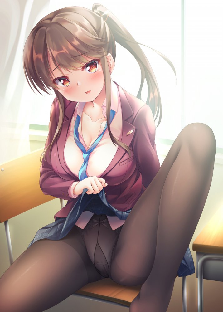 好看的二次元黑丝美腿少女 41P