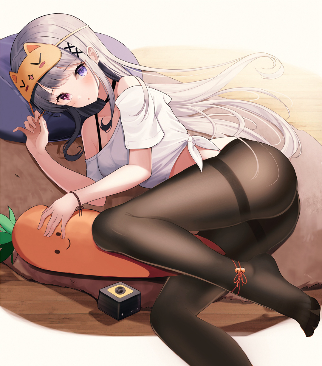 足控福利：可爱的二次元美女足