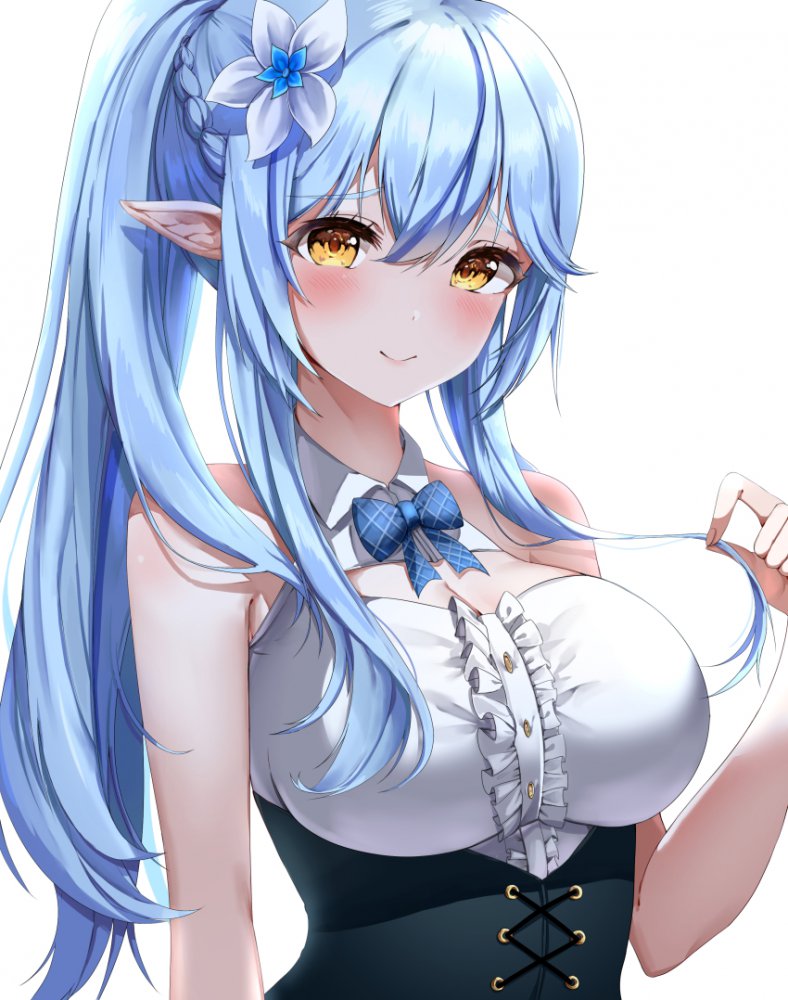 精灵耳二次元美女图片 40P