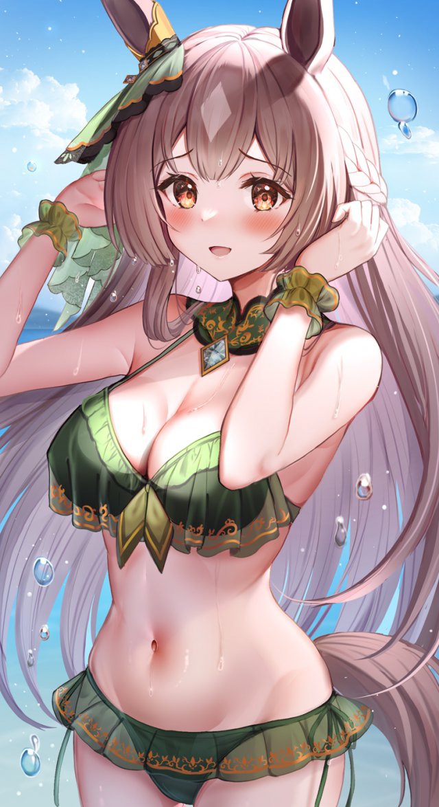 好看的二次元泳装图片 40P