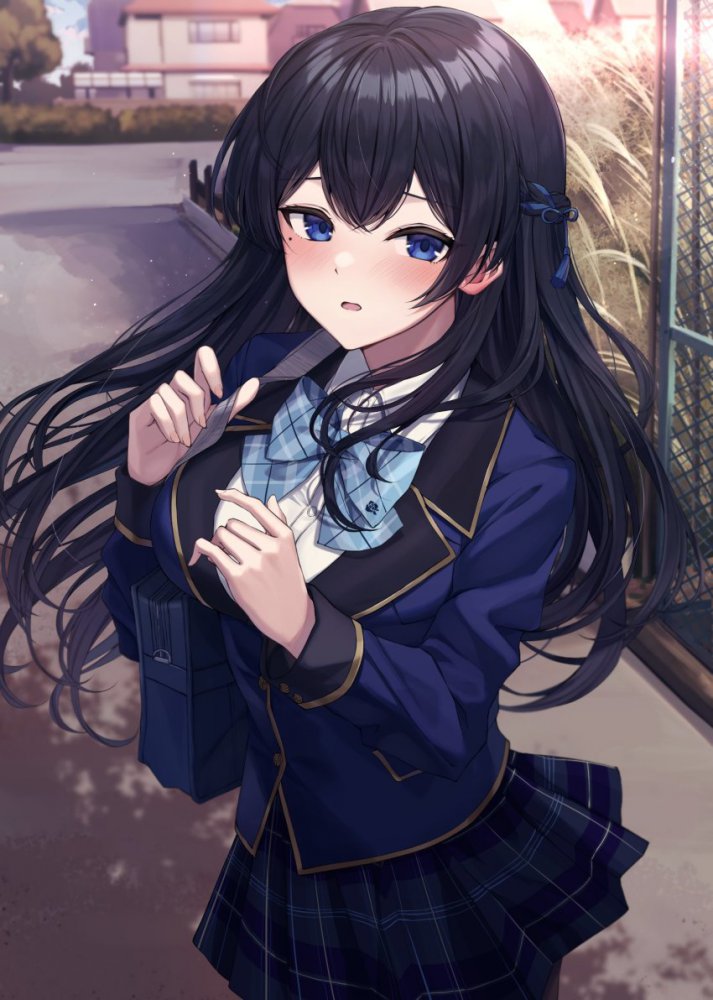 二次元JK女孩图片 40P