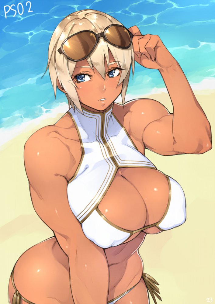 二次元筋肉美人 41P