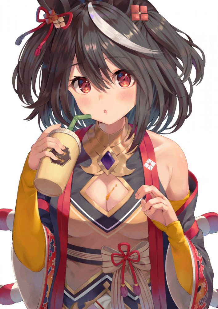 二次元美女图 黑发妹子 40P