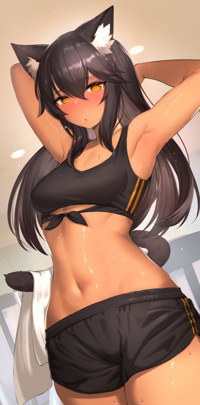 黑皮二次元少女图 40P