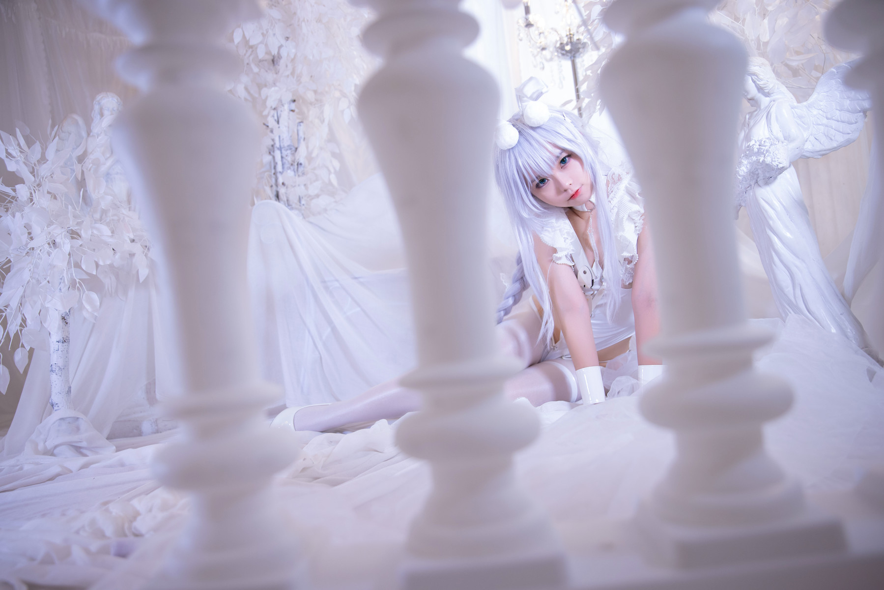 G44不会受伤：碧蓝航线 恶毒皮肤 懒懒的白兔 25P