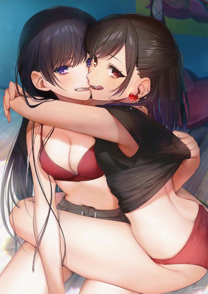 二次元百合妹子图 40P