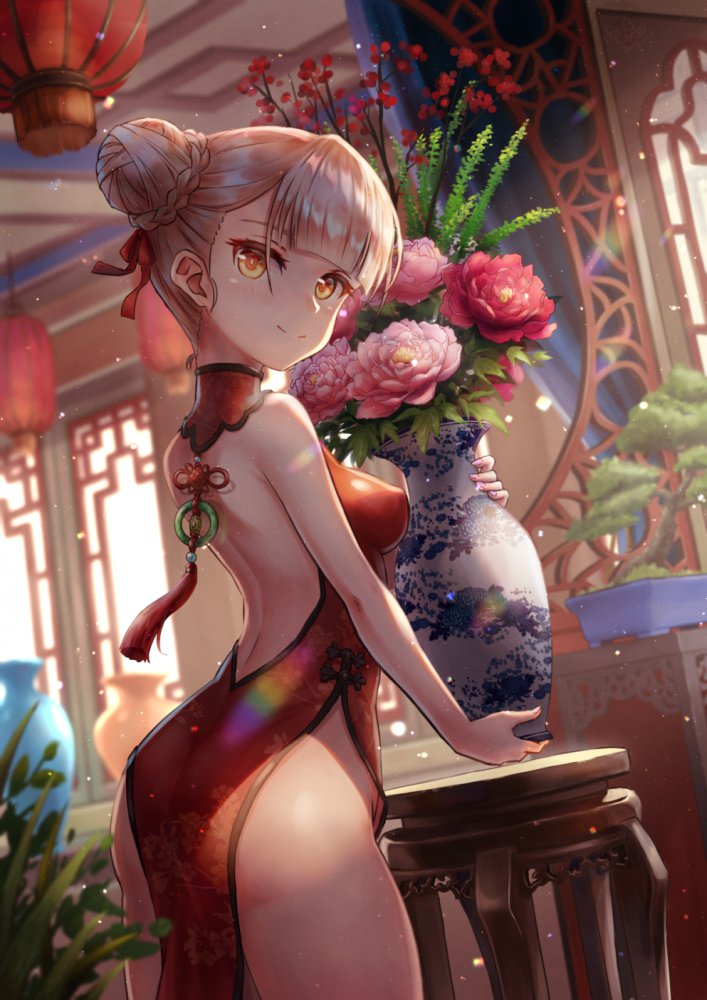 性感的二次元旗袍妹子 40P