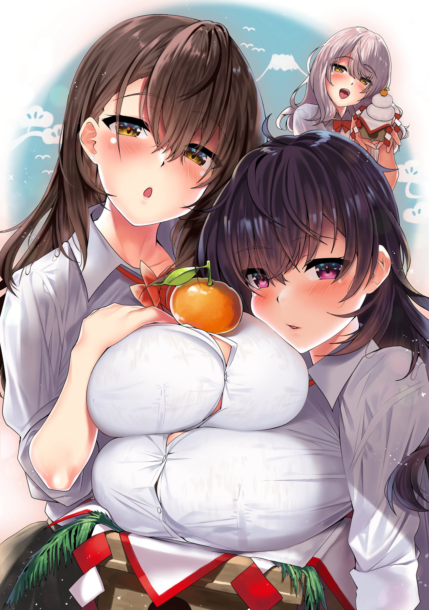 二次元巨乳美少女图片 40P