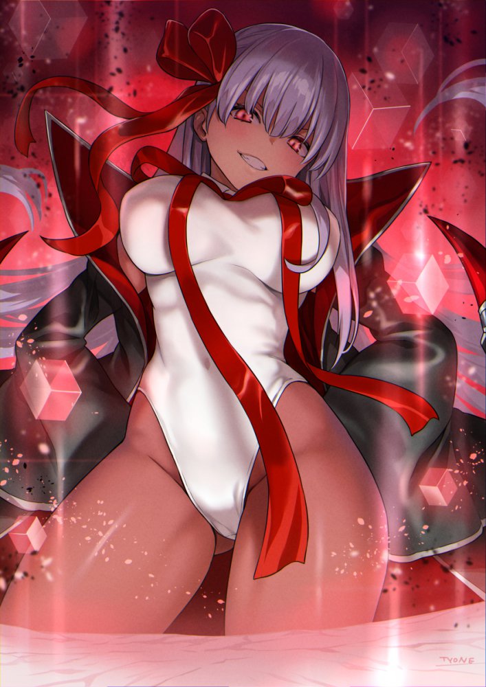 二次元动漫黑皮少女图片 40P