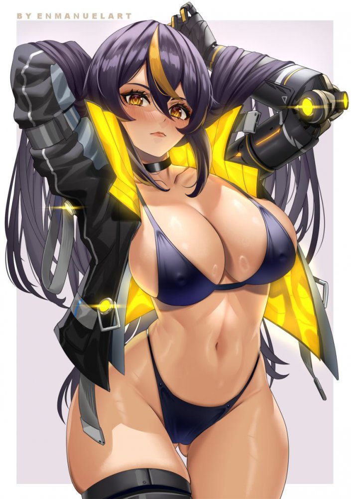 比基尼泳装二次元妹子 40P