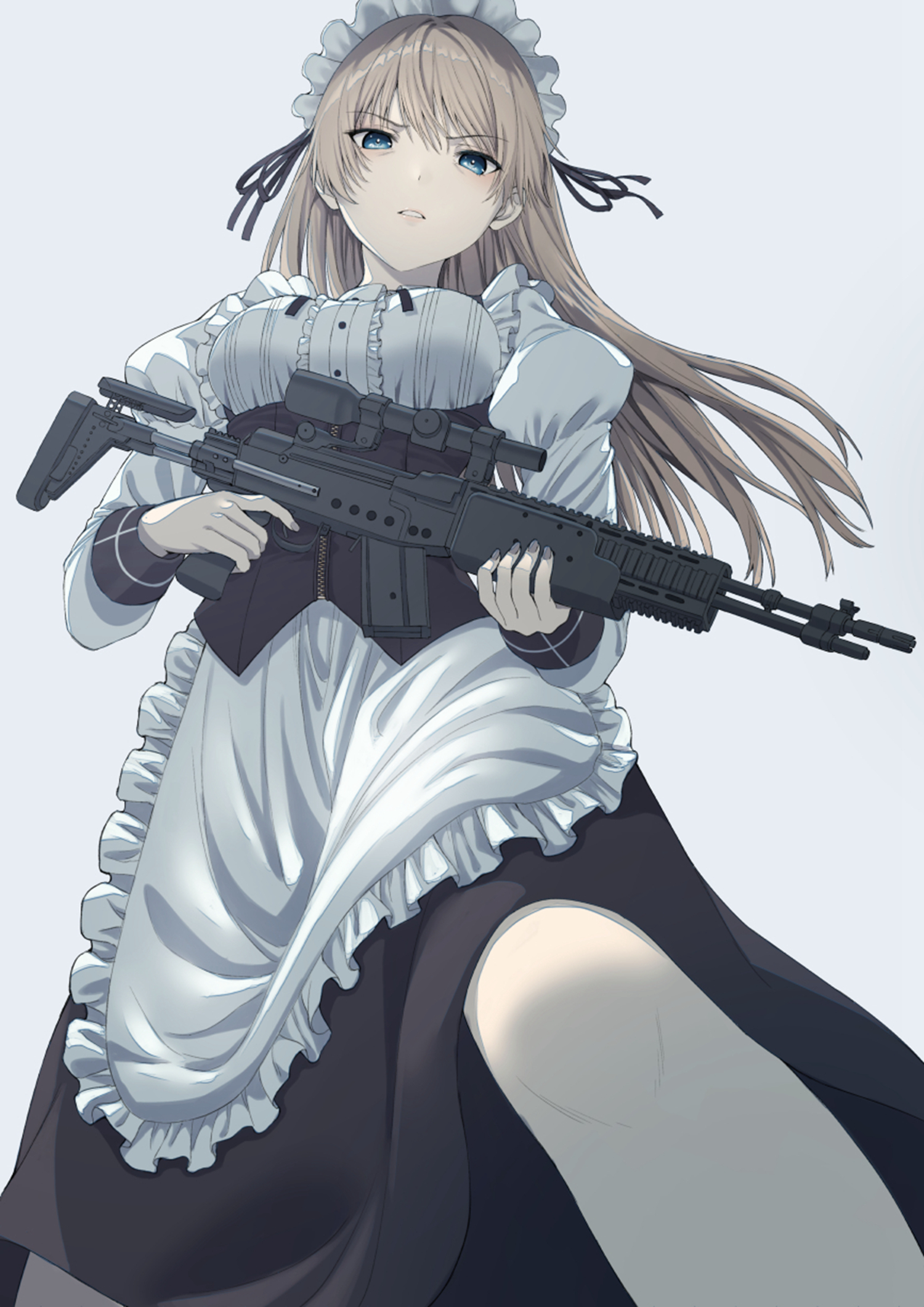 二次元女仆装图片 40P