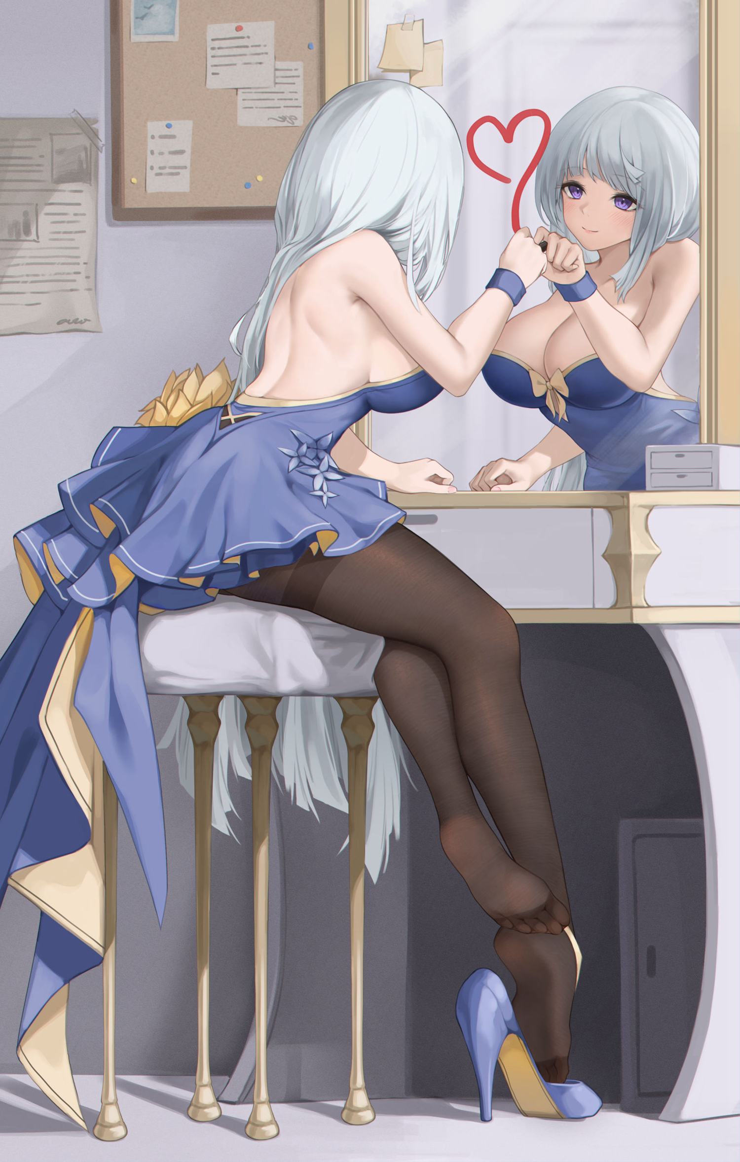 二次元美臀控福利图片 40P