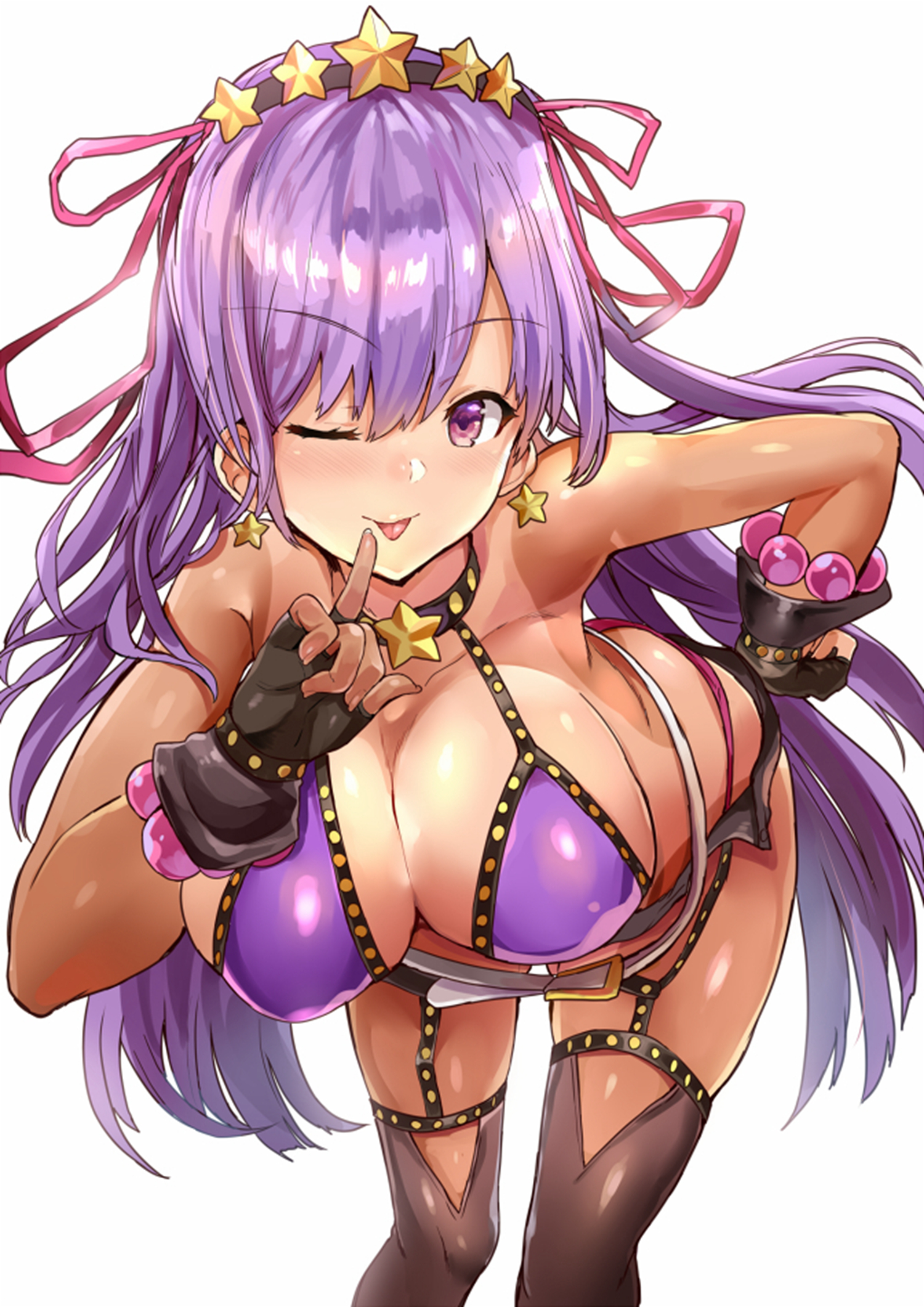 二次元美巨乳娘图片 40P