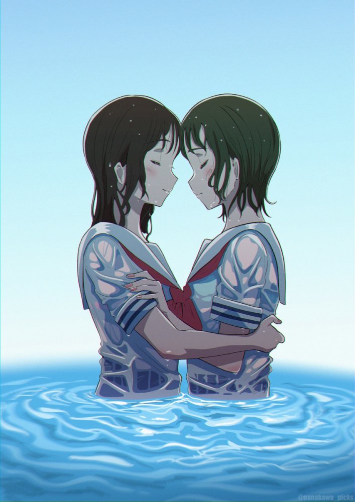 二次元百合妹子图 40P