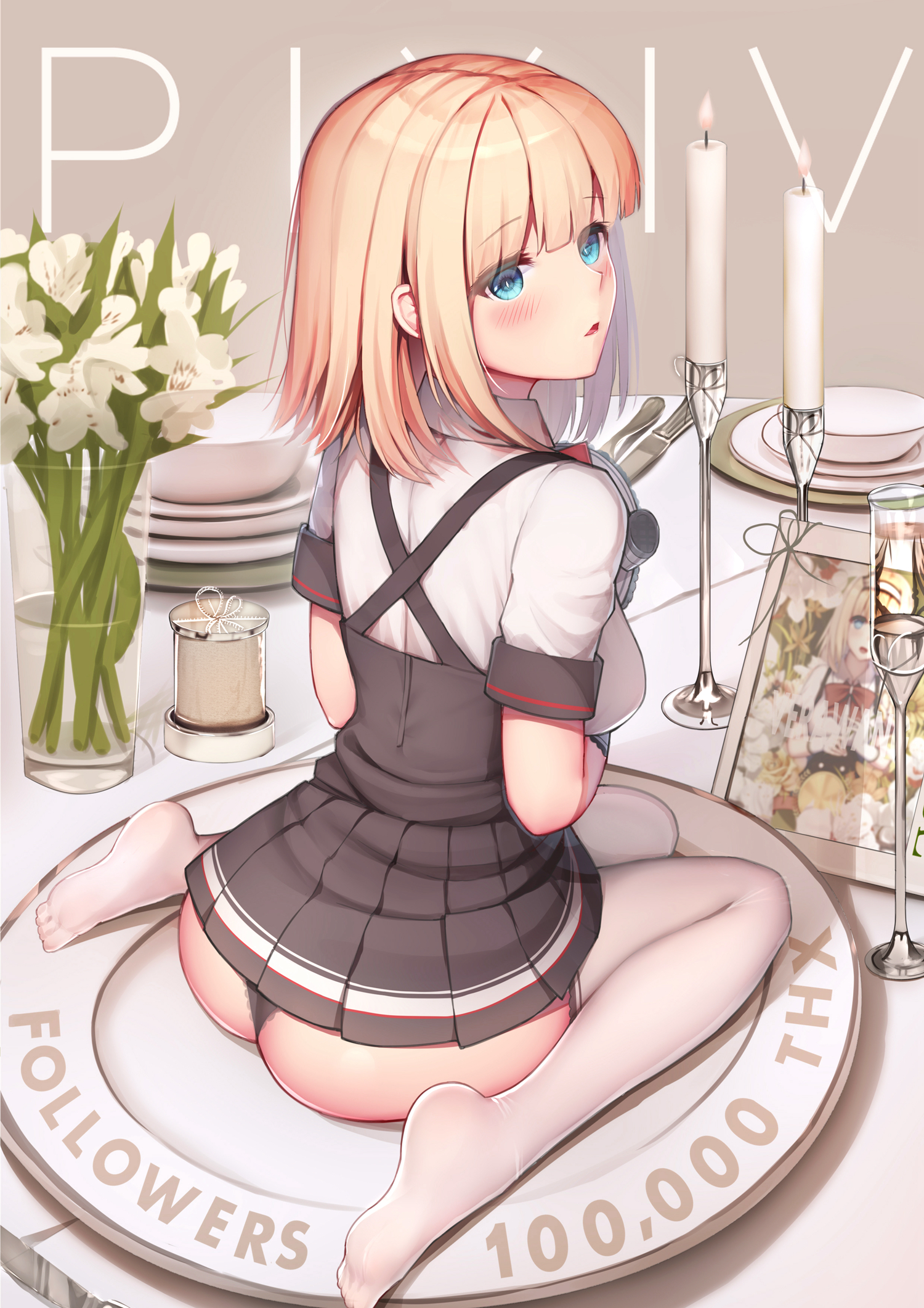 美臀控：性感圆润的少女臀部图片 40P