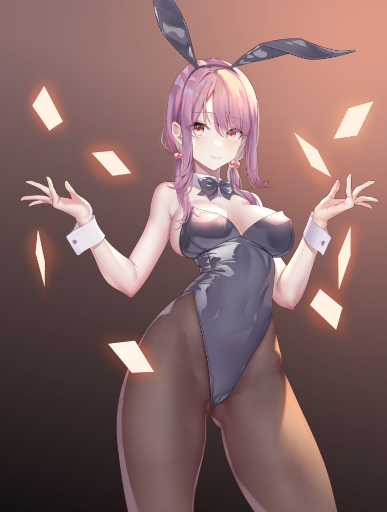 好看的二次元兔女郎美少女图片 40P