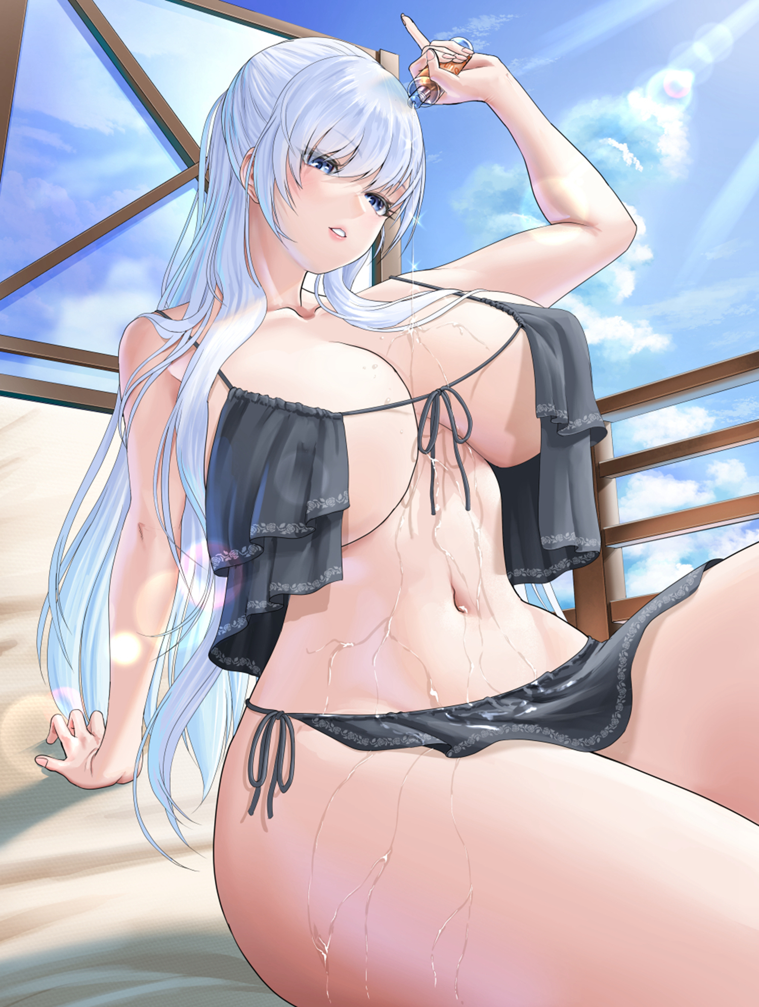 二次元美巨乳娘图片 40P