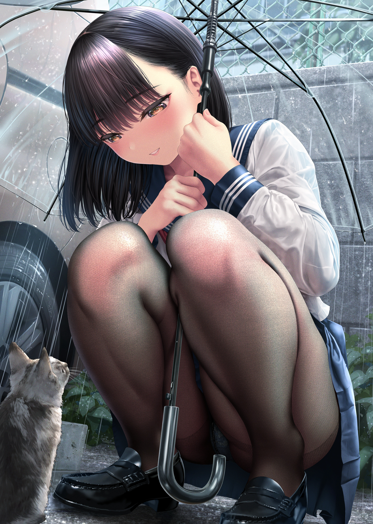 二次元黑丝美腿壁纸 40P