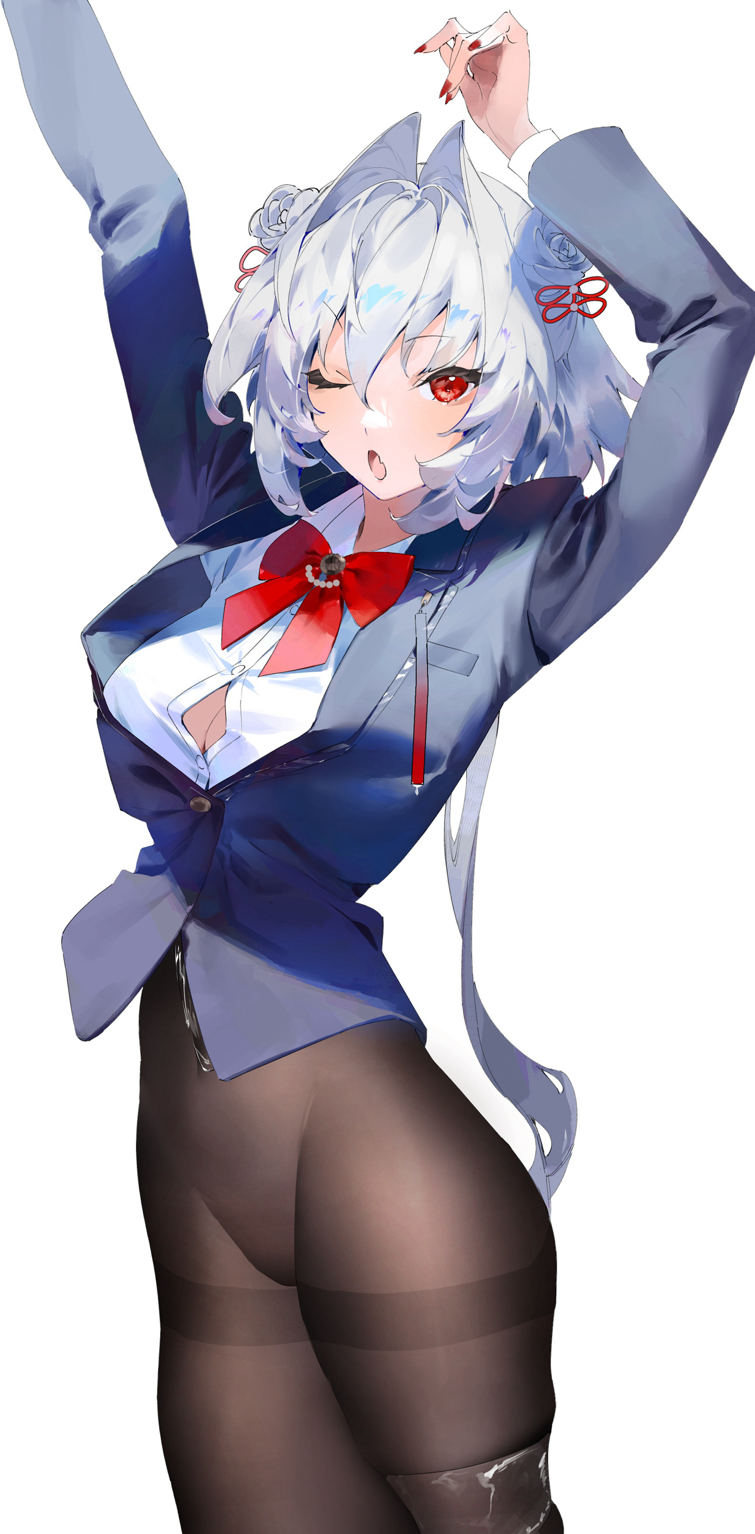 二次元黑丝美腿壁纸 40P