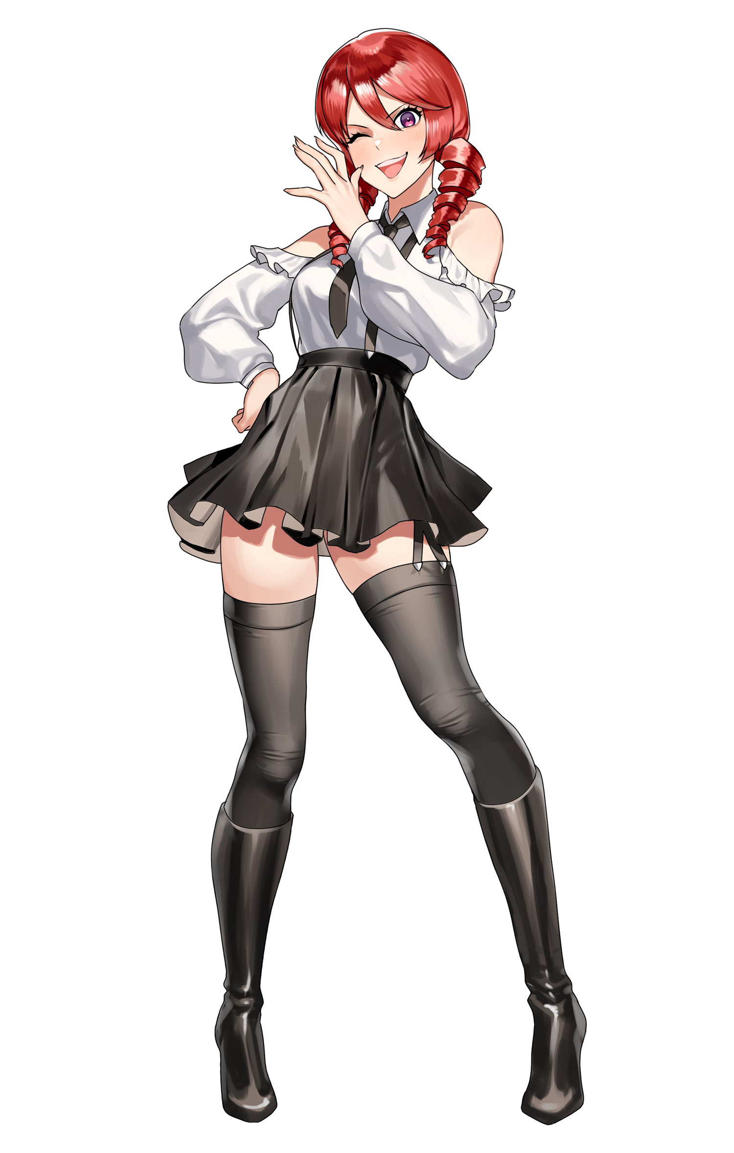 二次元黑丝美腿壁纸 40P