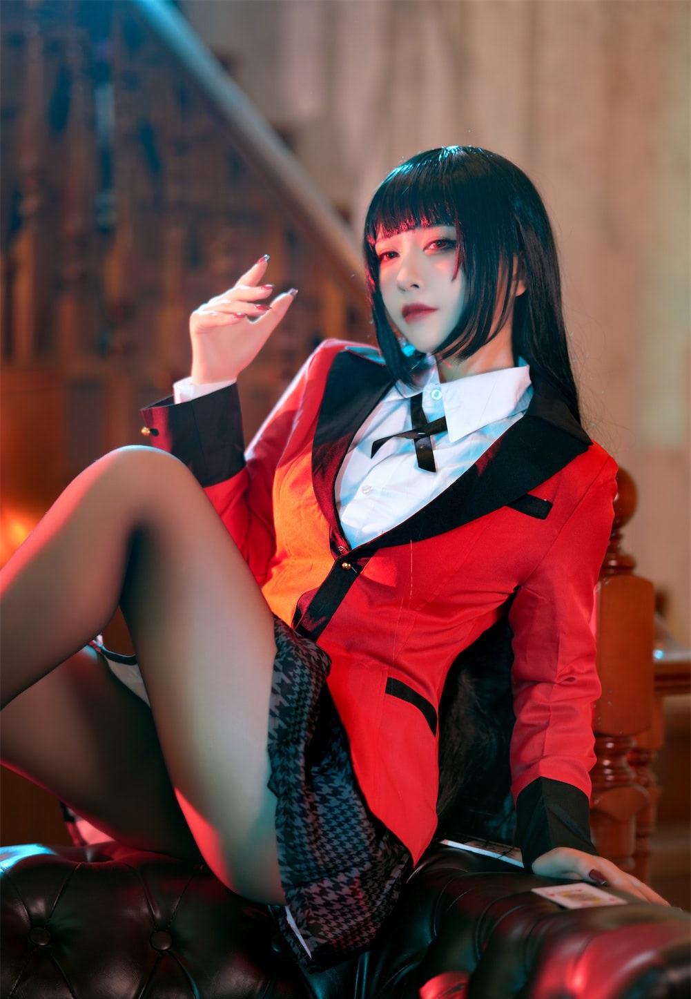 Cosplay：半半子 蛇喰梦子 36P
