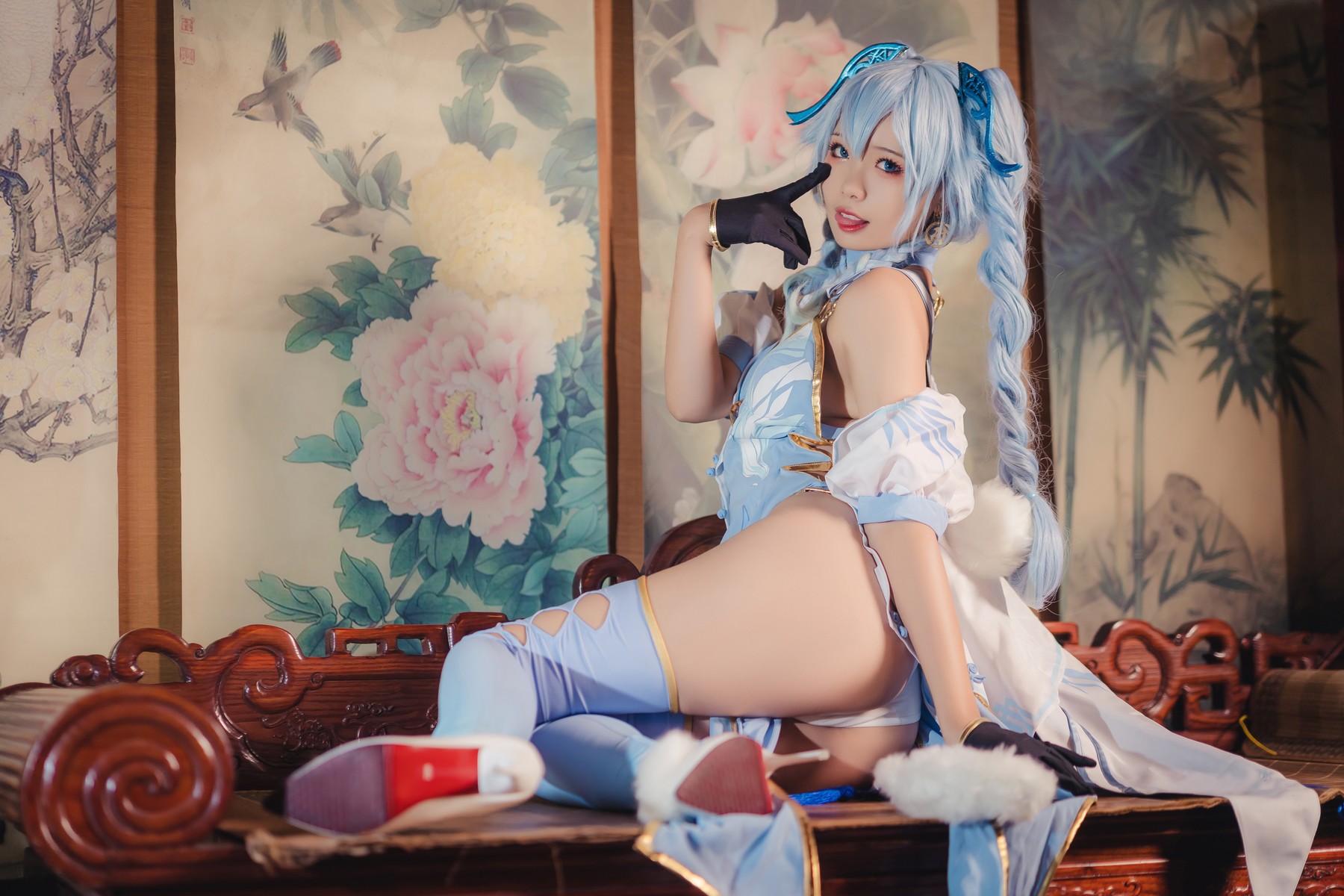 Cosplay：墨玉 - PA15 泳装 42P