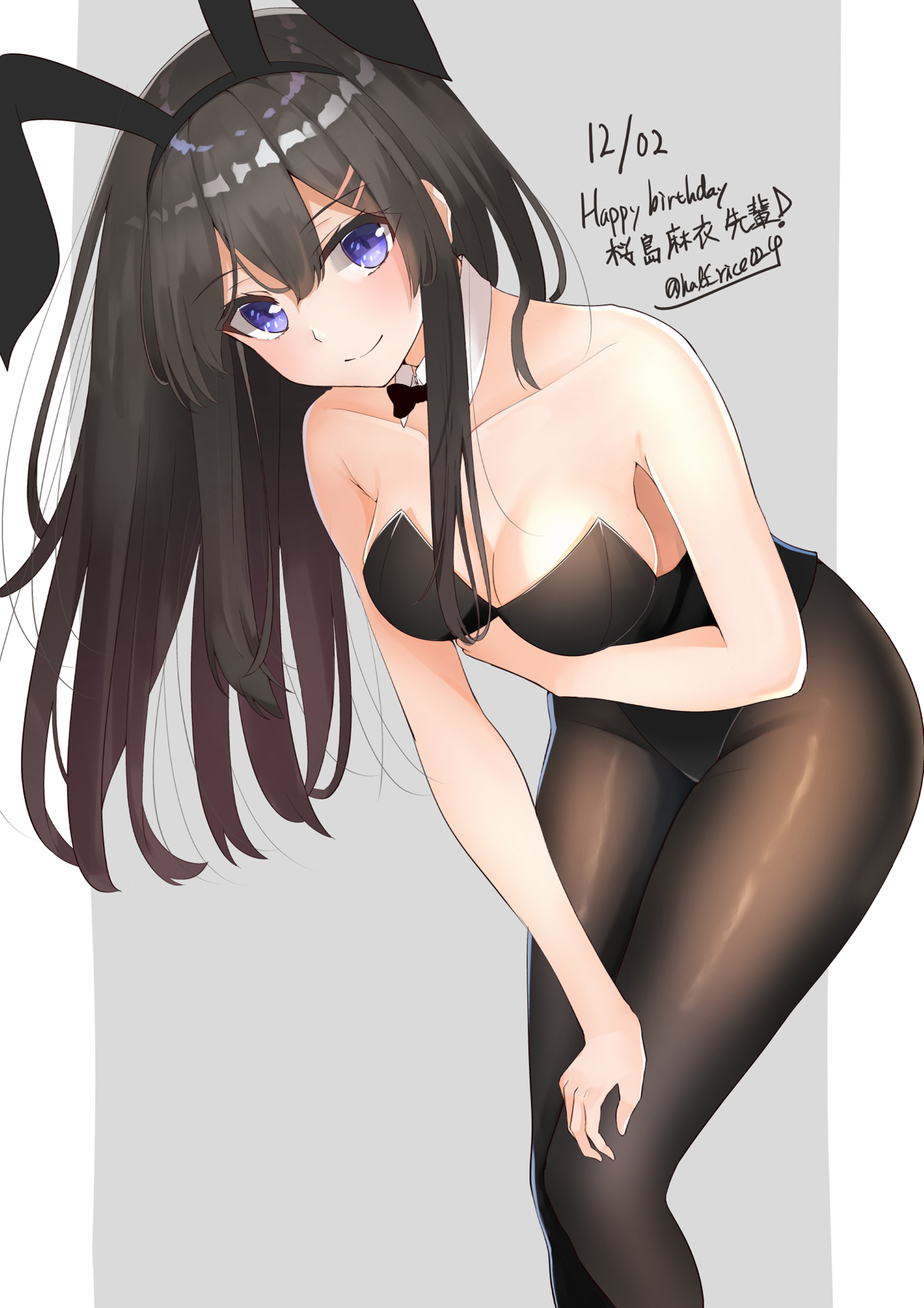 制服向：二次元兔女郎图片 40P