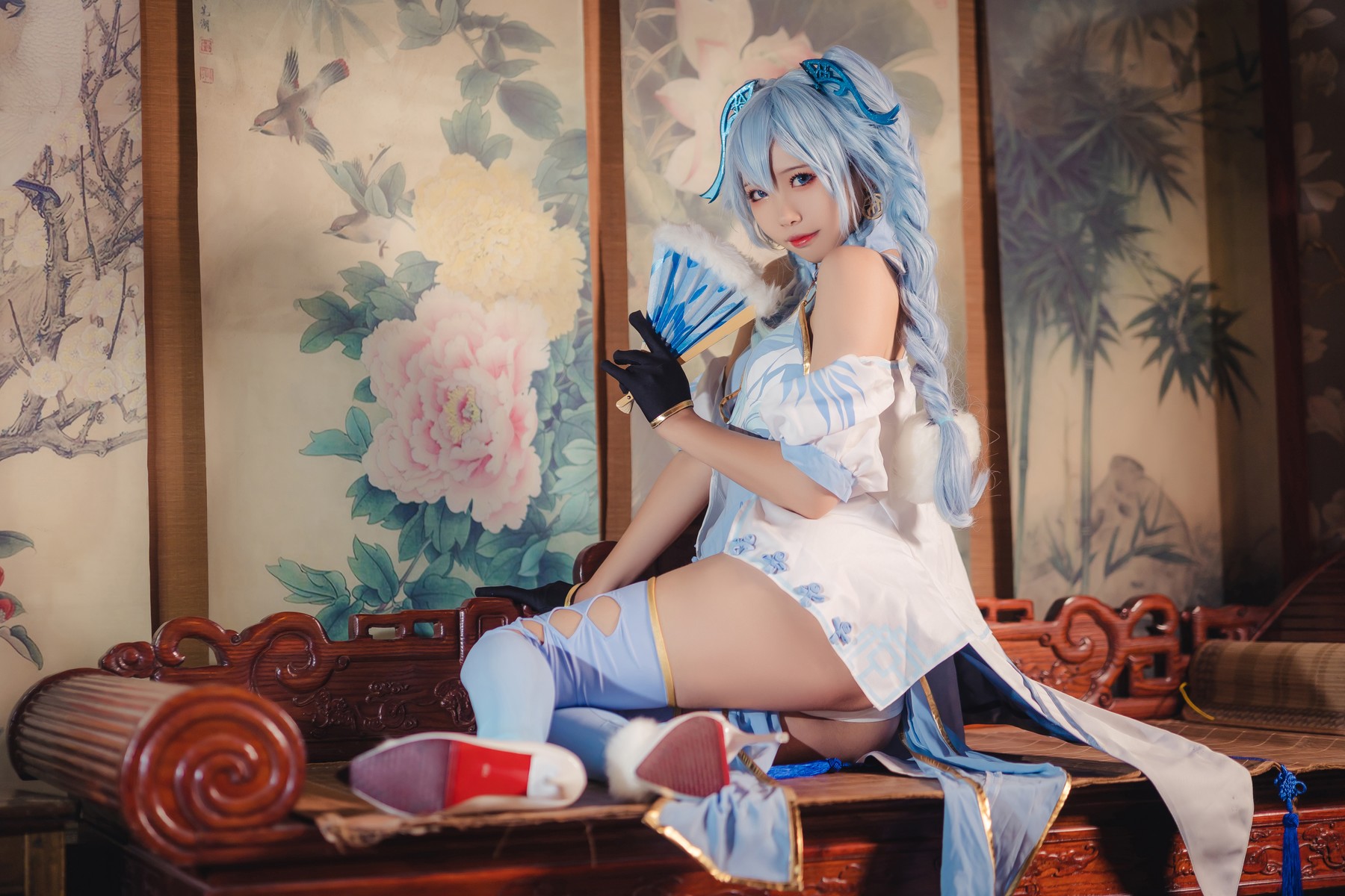 Cosplay：墨玉 - PA15 泳装 42P