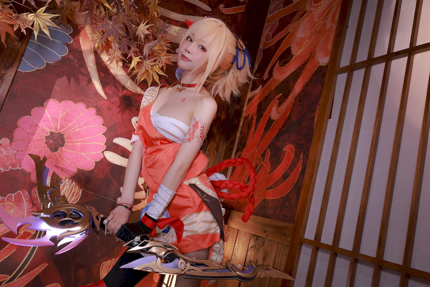 Cosplay：水淼aqua - 宵宫 43P