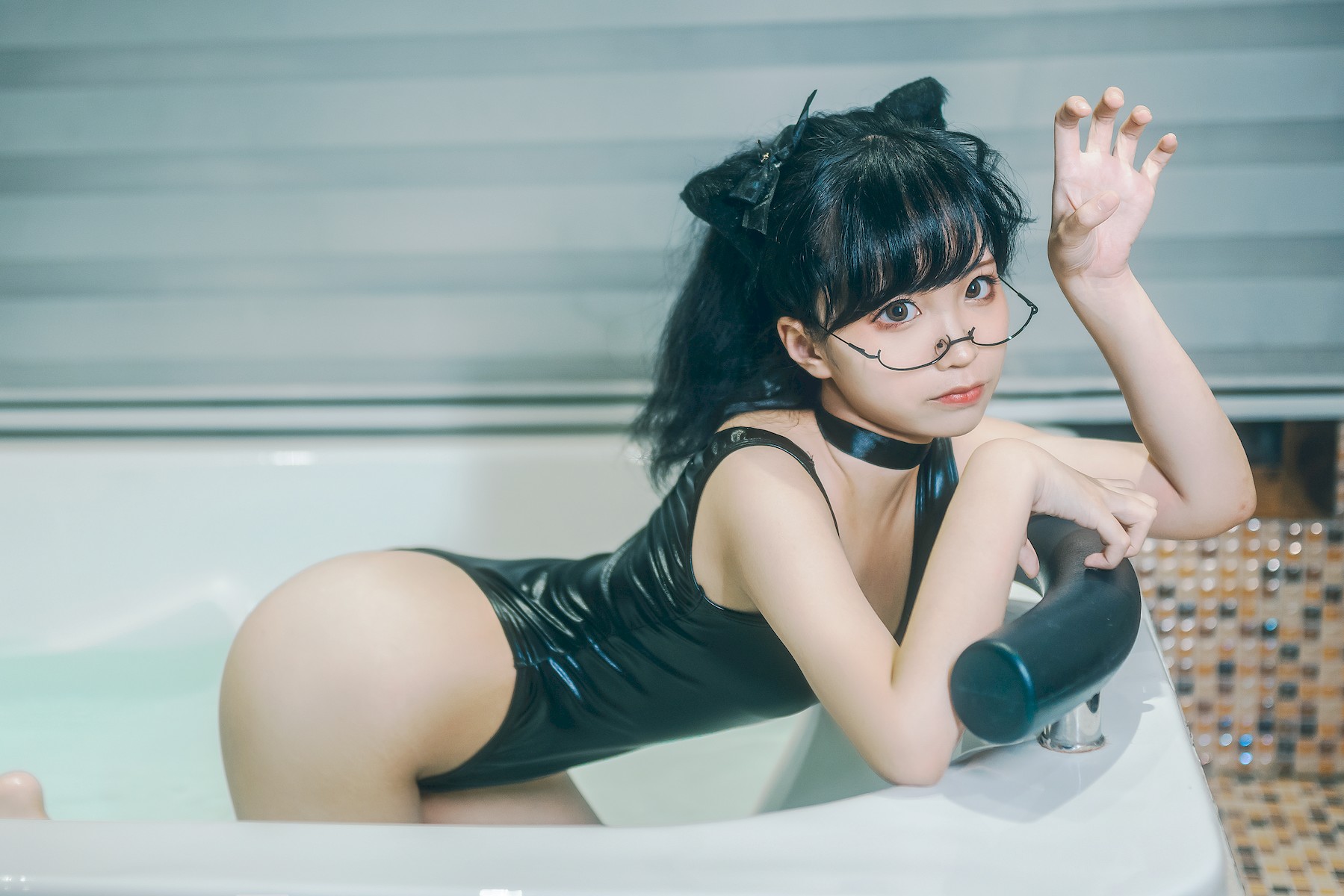 Cosplay：蠢沫沫 - 猫耳死库水 40P