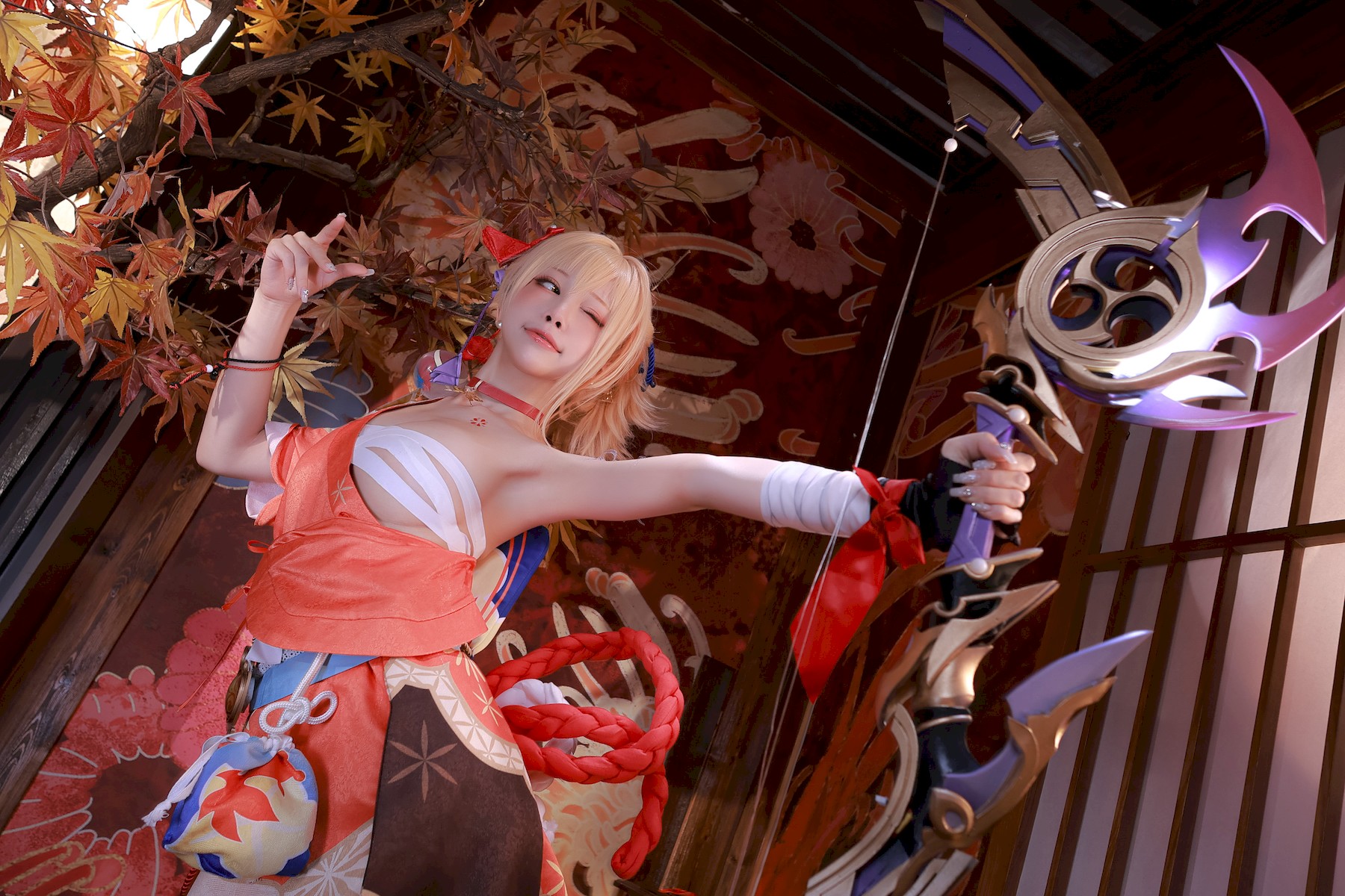 Cosplay：水淼aqua - 宵宫 43P