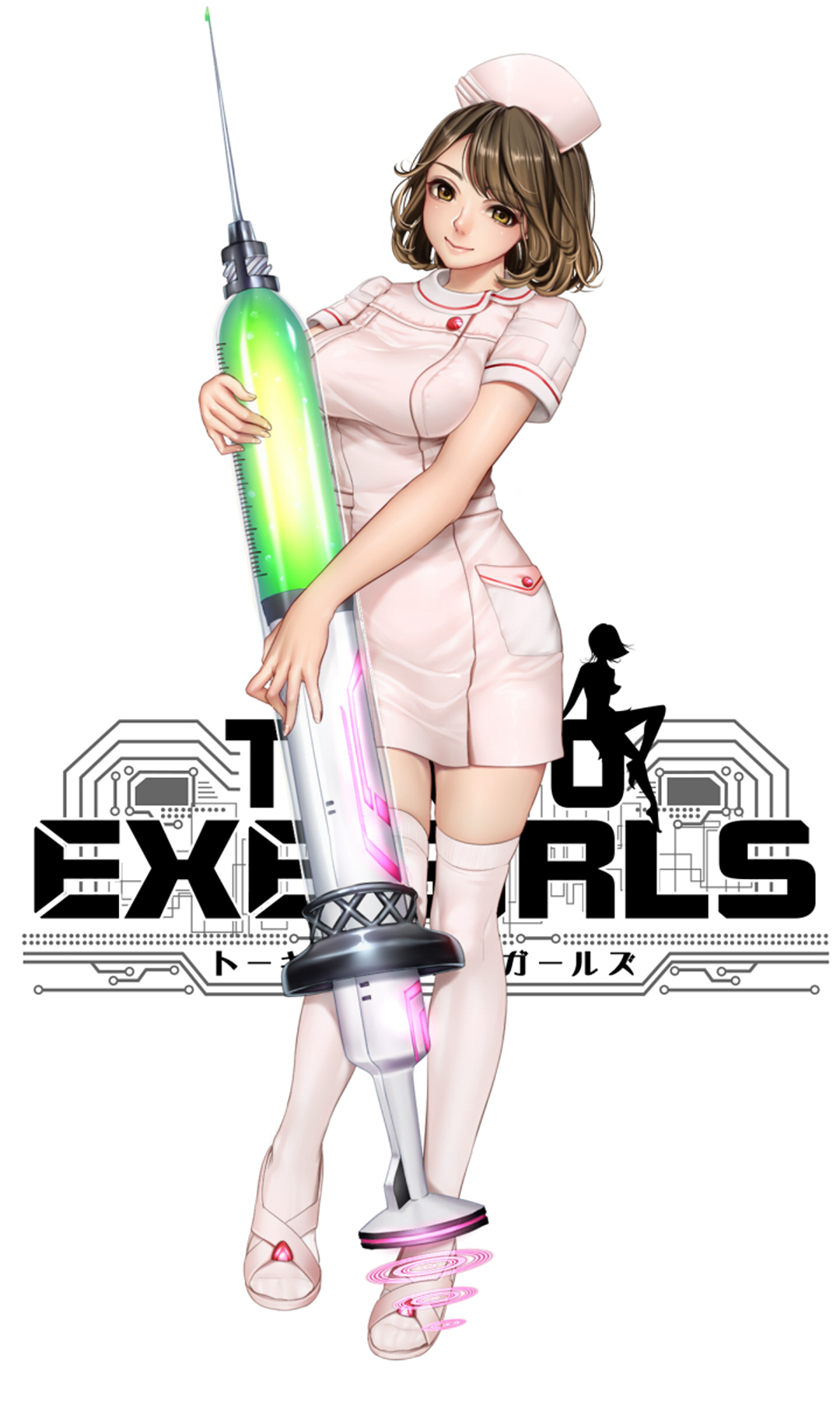 二次元巨乳小护士图片 40P