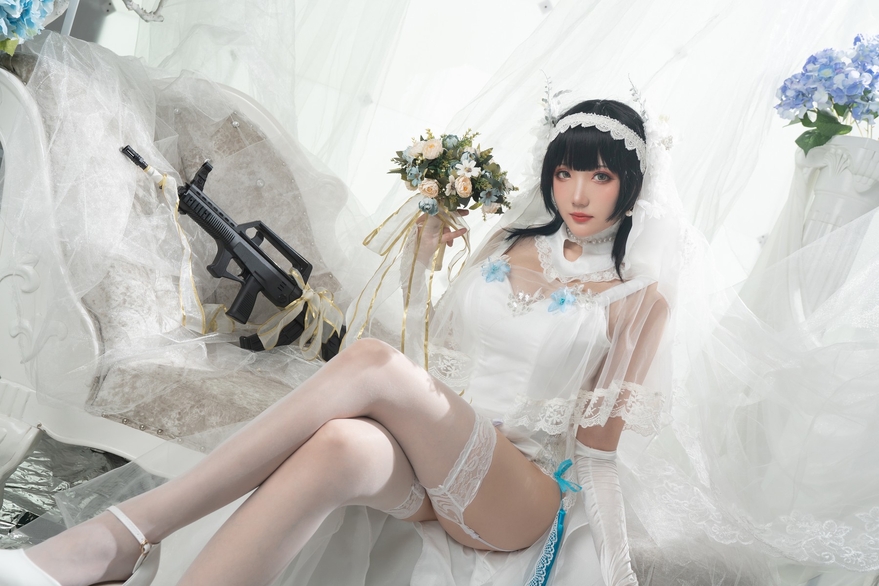 Cosplay：瓜希酱 - 95式花嫁 30P