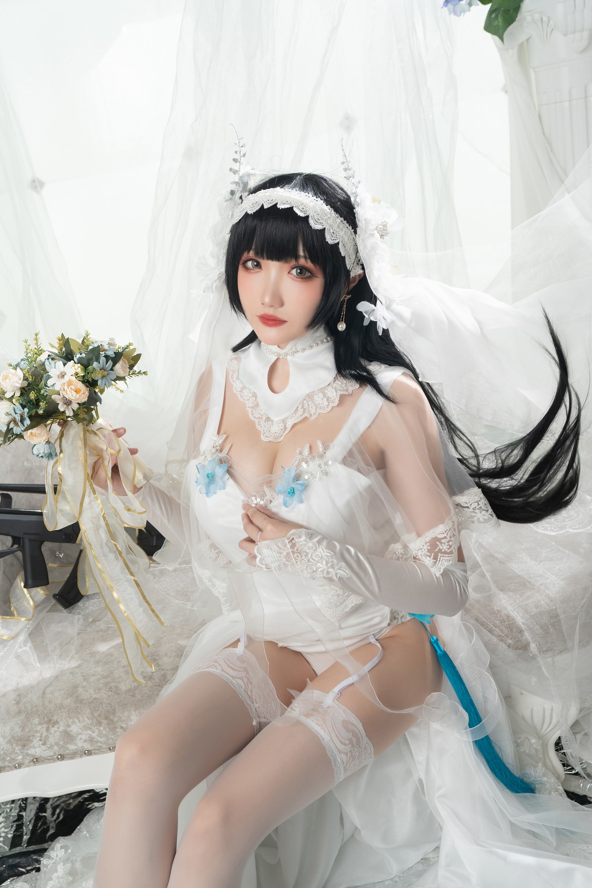 Cosplay：瓜希酱 - 95式花嫁 30P