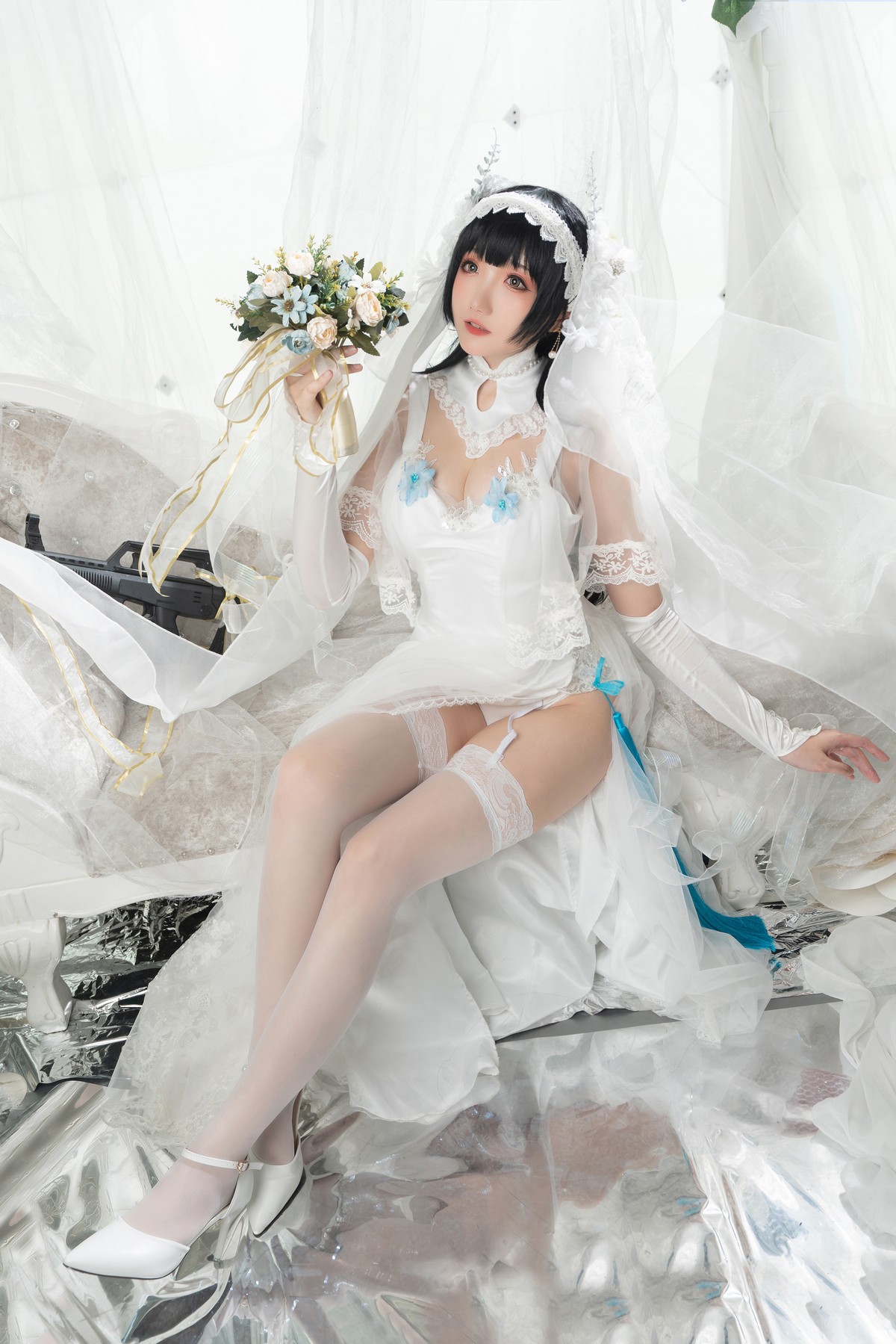 Cosplay：瓜希酱 - 95式花嫁 30P