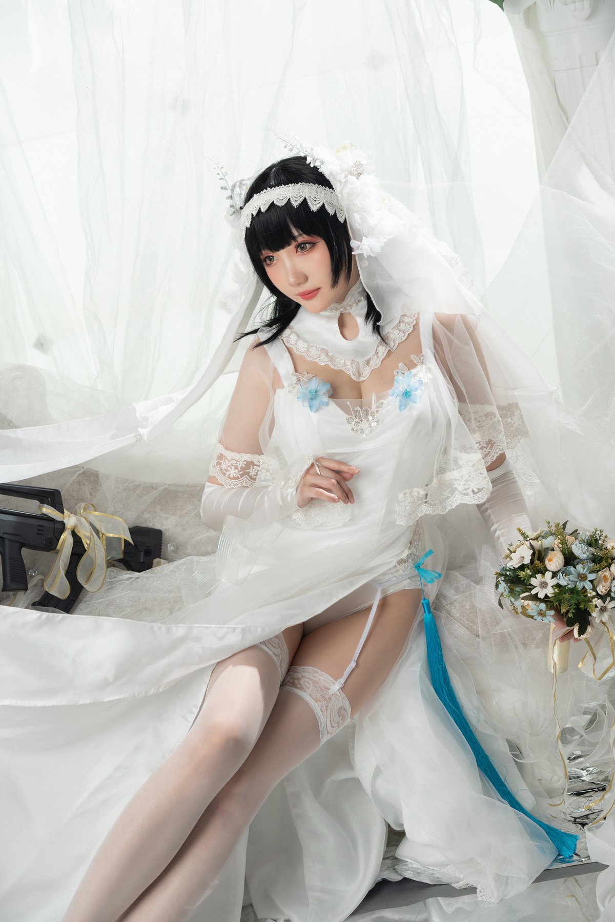 Cosplay：瓜希酱 - 95式花嫁 30P