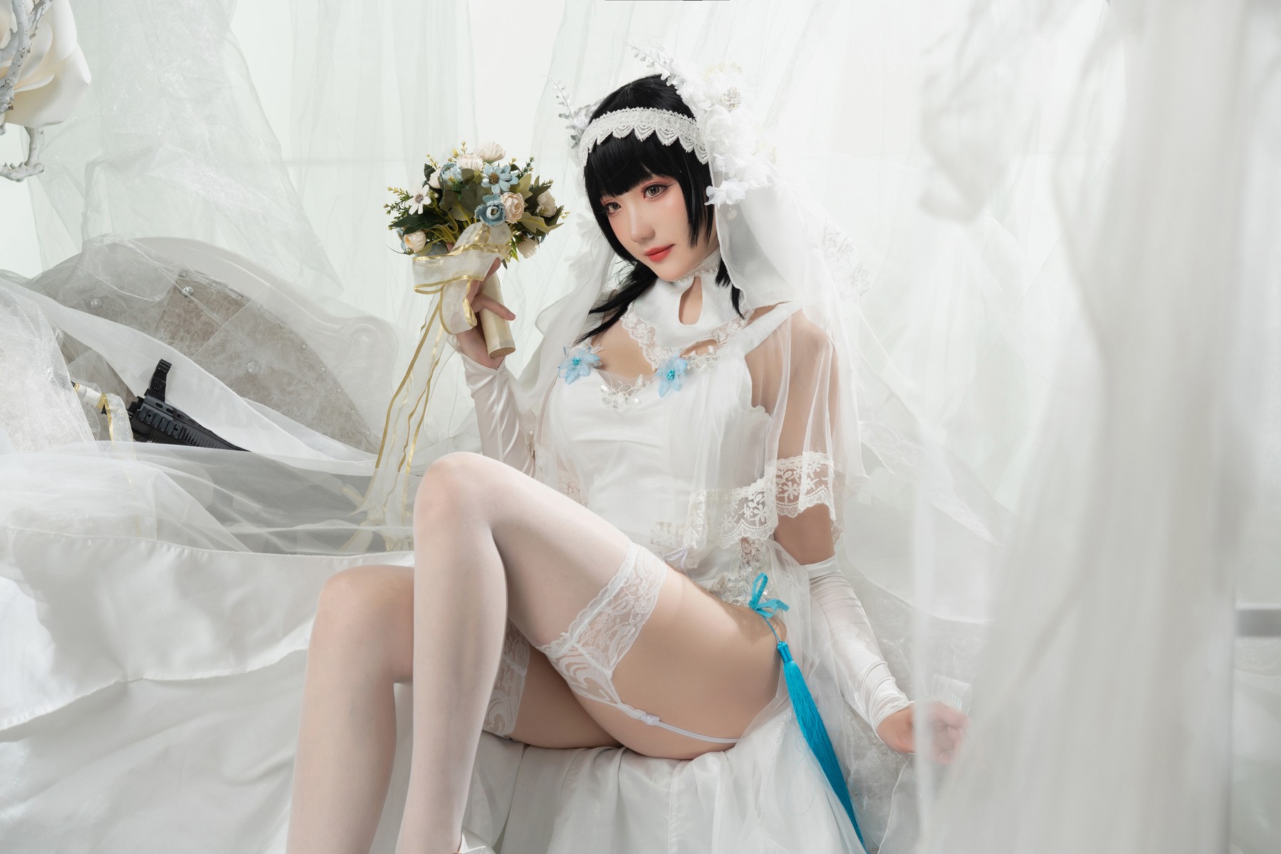 Cosplay：瓜希酱 - 95式花嫁 30P