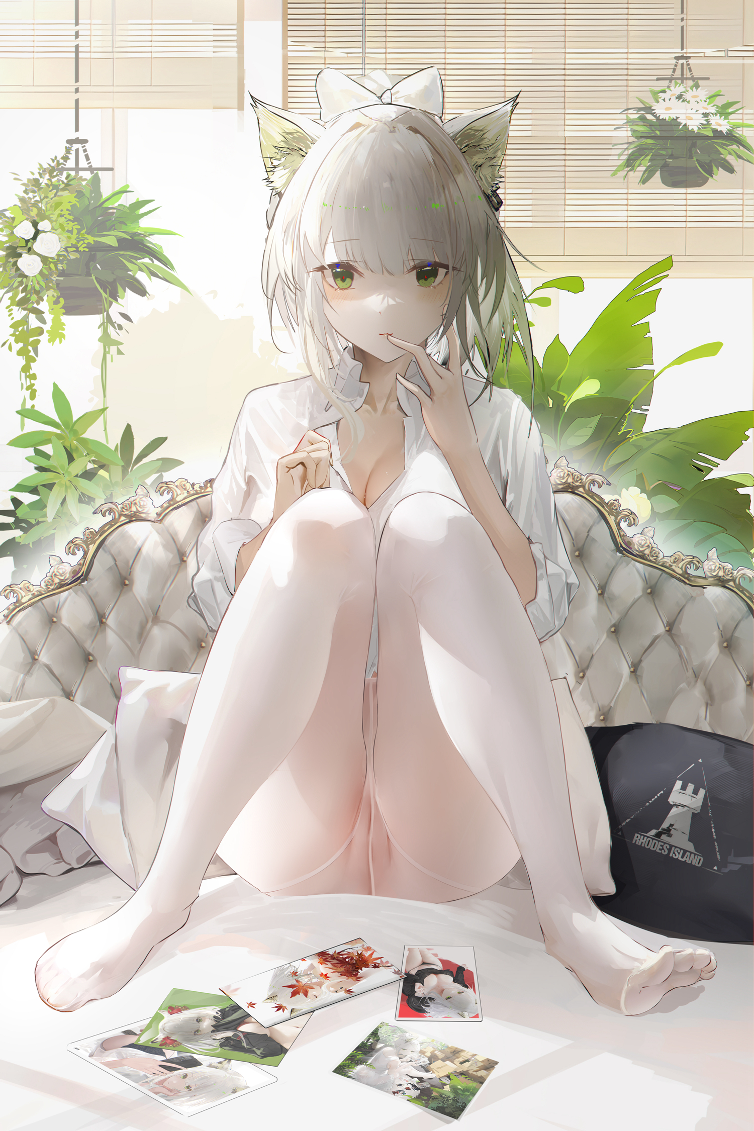 二次元性感白丝袜福利图片 40P