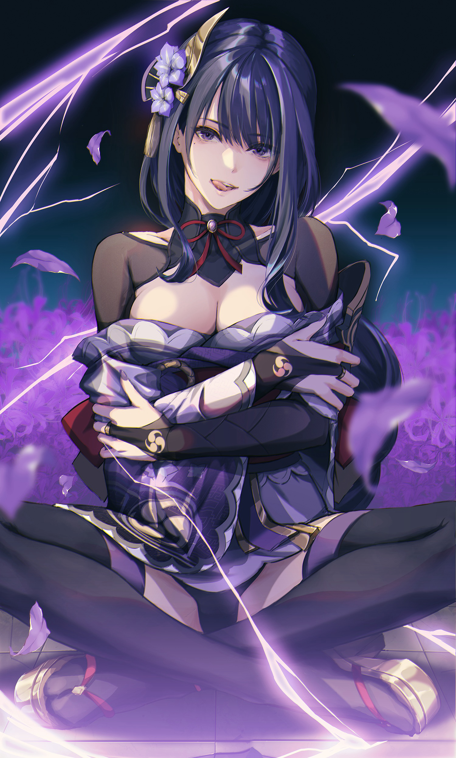 丝袜控：黑丝美腿二次元壁纸 40P