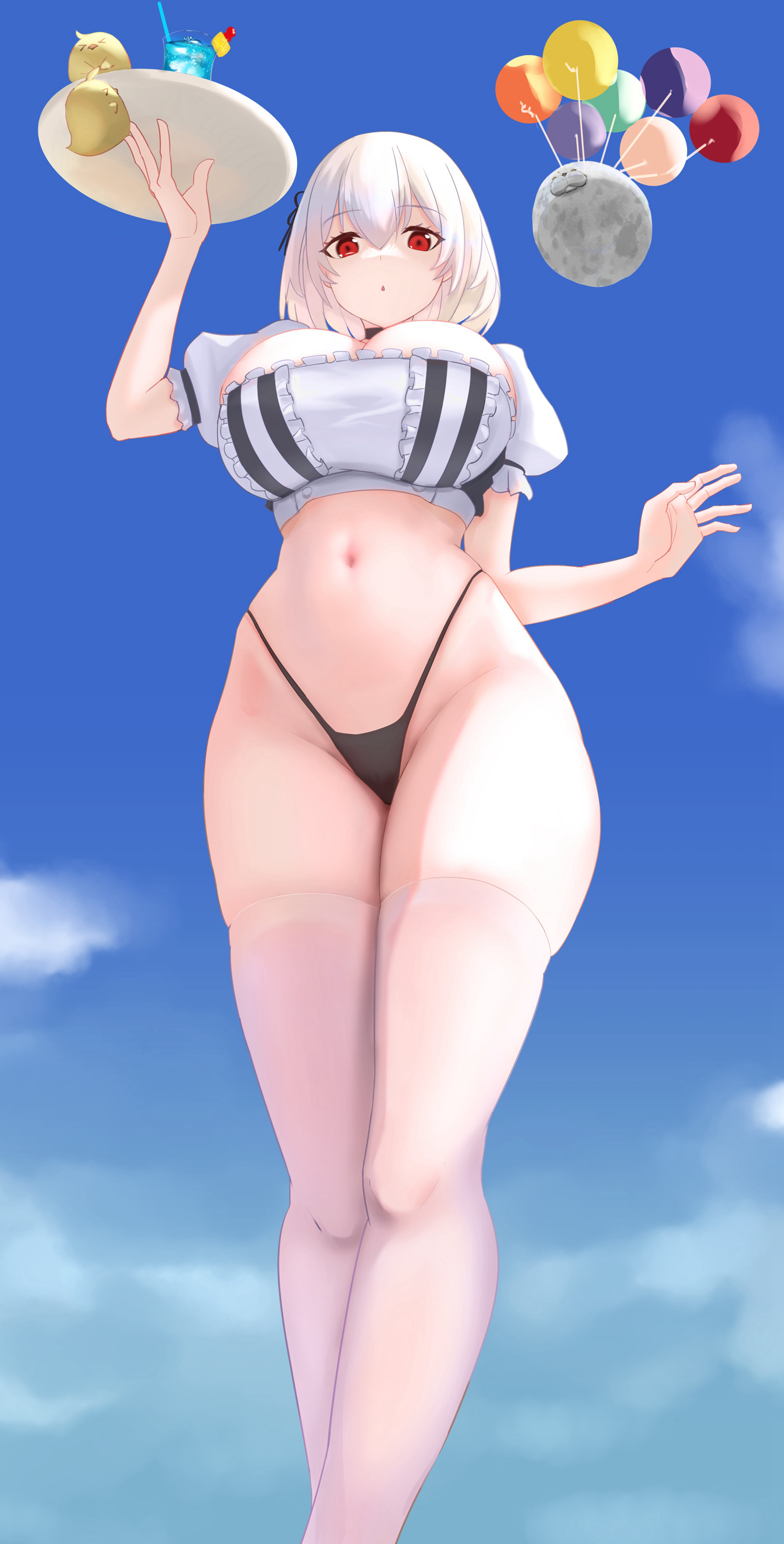 穿着白丝袜的动漫美女壁纸 40P