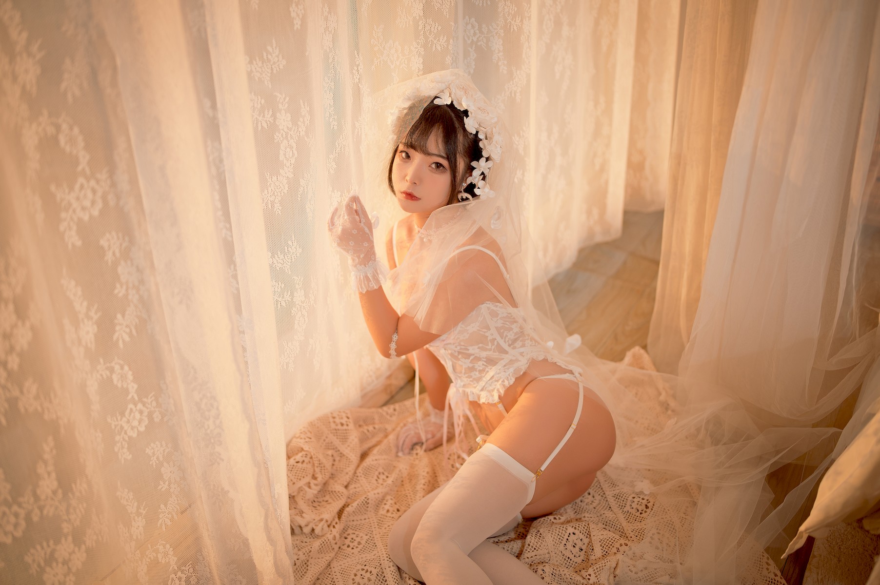 Cosplay：玉汇 纯白花嫁 60P