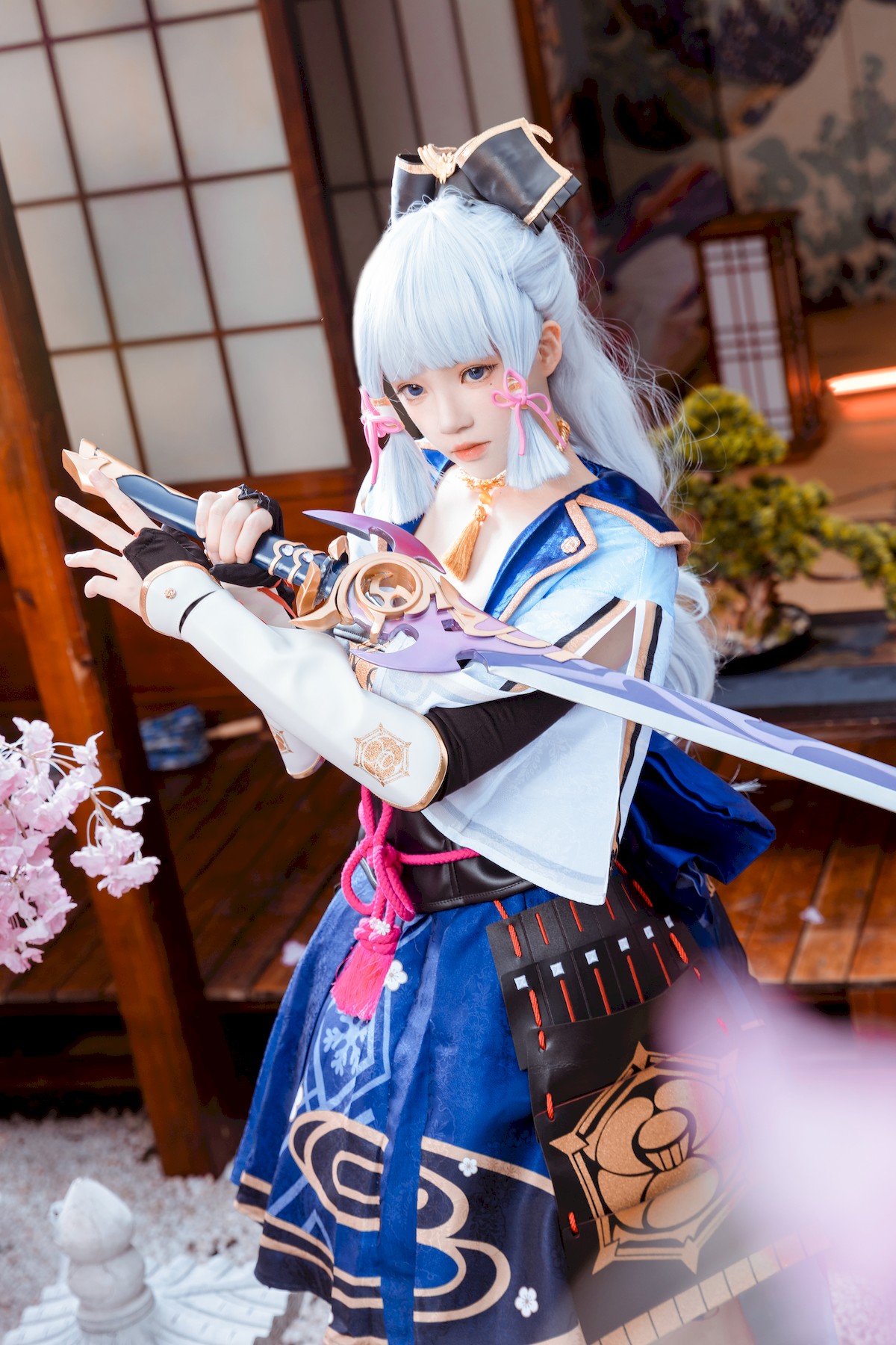Cosplay：桜桃喵 - 神里绫华 34P