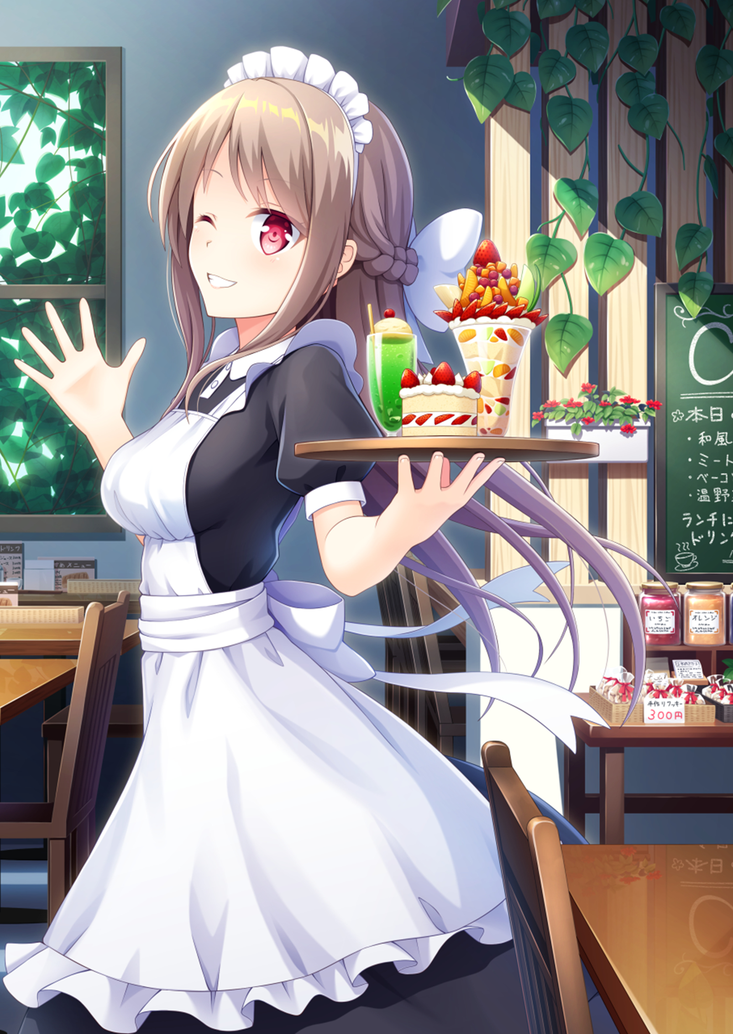 二次元制服控：萌萌哒的女仆少女壁纸 40P